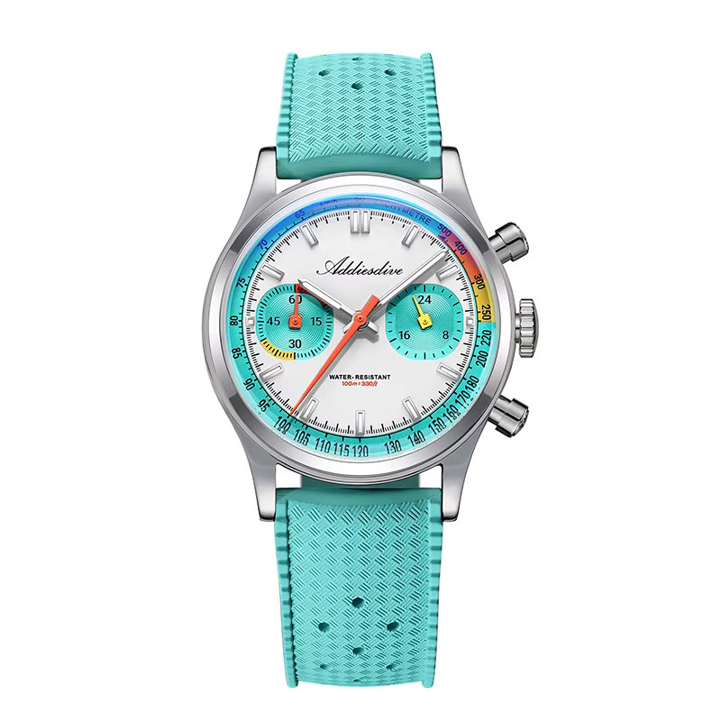 ADDIESDIVE Chronograph, Quarz, Edelstahl, 38 mm, Herren - Bild 7