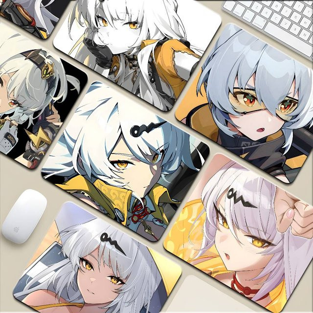 Zenless Zone Zero Yixuan Anime Mousepad rutschfest für Tastatur und Laptop, Mehrfarbig - Bild 1