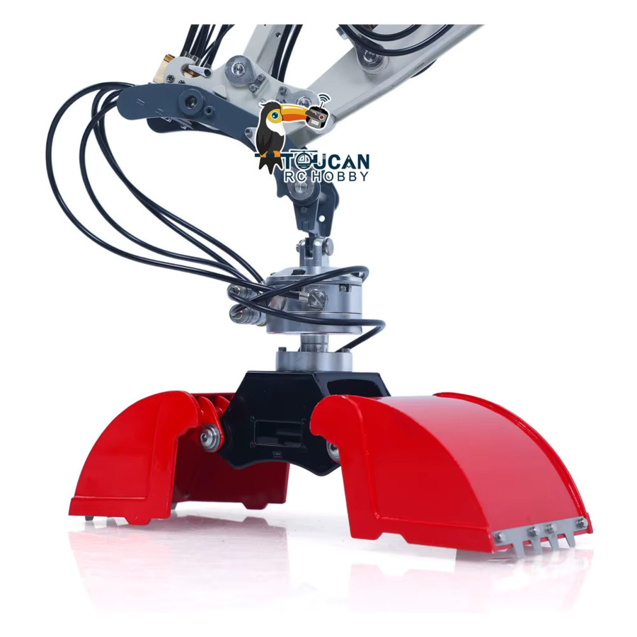 TOUCAN RC HOBBY Metall-Holzgreifer-Klammer Modell Klappkübel, 1:14, Zubehör - Bild 2