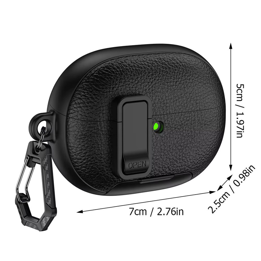 Huawei FreeBuds Pro 5 Schutzhülle mit Telefonständer und Stoßfestem Rundumschutz - Bild 3