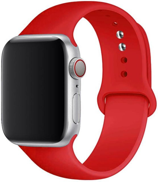 Silikonarmband, rot, Unisex - Bild 1