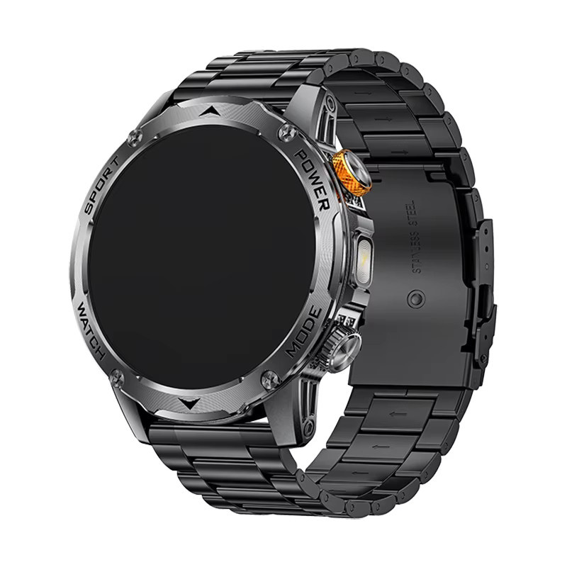 LIGE Smartwatch mit 1,7 Zoll Bildschirm, Bluetooth Anruf, Sprachassistent und IP68 Wasserdichtigkeit für Sport und Fitness, Grau/Silber - Bild 7