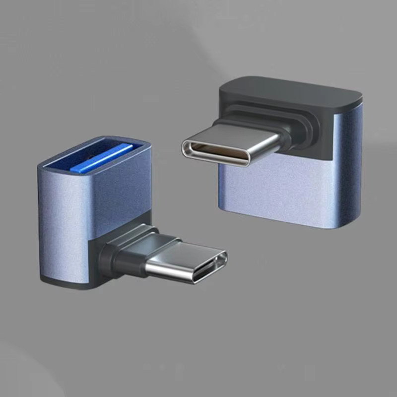 BEYONDSKY USB-C auf USB-A Adapter mit 90-Grad-Winkel, USB 3.0 Konverter mit 10 Gbit/s für PC, Laptop und Mobiltelefone - Bild 3