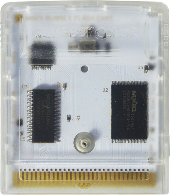Schock-Flash-Karte 64 Mbit für Game Boy und Game Boy Color in Transparent - Bild 1