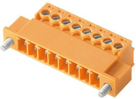 Weidmüller Stiftgehäuse-Kabel BC/SC in Orange, 5 Polzahl, Rastermaß: 3.81 mm, 50 Stück - Bild 1