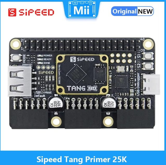 Sipeed Tang Primer 25K RISC-V FPGA Development Board in Schwarz - Bild 1