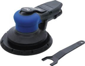 BGS Druckluft-Exzenterschleifer in Blau mit 150 mm Schleifteller - Bild 1