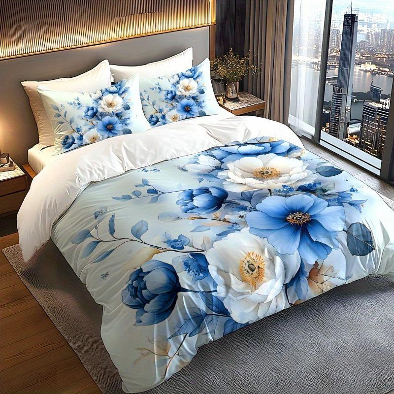 Prinzessin Floral Bettwäscheset mit Kissenbezug, 3-teiliges Bettwäsche-Set für Single, B/H: 135 x 200 cm - Bild 5