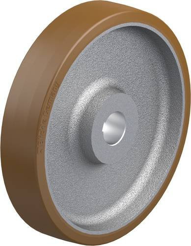 Blickle Antriebsrad GBN 362/50H7 in Braun und Silber mit einem Durchmesser von 360 mm und einer Tragfähigkeit von maximal 2200 kg - Bild 1