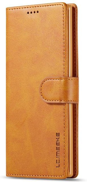 Xiaomi Leder Brieftasche Flip Cover Handyhülle für POCO X4 Pro 5G in Gelb - Bild 1