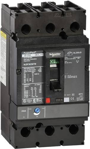 Schneider Electric NJGF36175TW Leistungsschalter MCB in Schwarz, B/T/H: 10,4 x 8,6 x 19,1 cm - Bild 1