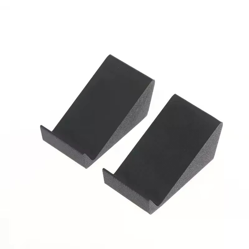 2 Stück universelle Soundbar-Ständerbasis für Desktop-Monitor-Lautsprecher und TV-Audio-Lautsprecher in Schwarz, verstellbare Lautsprecherhalterung - Bild 2