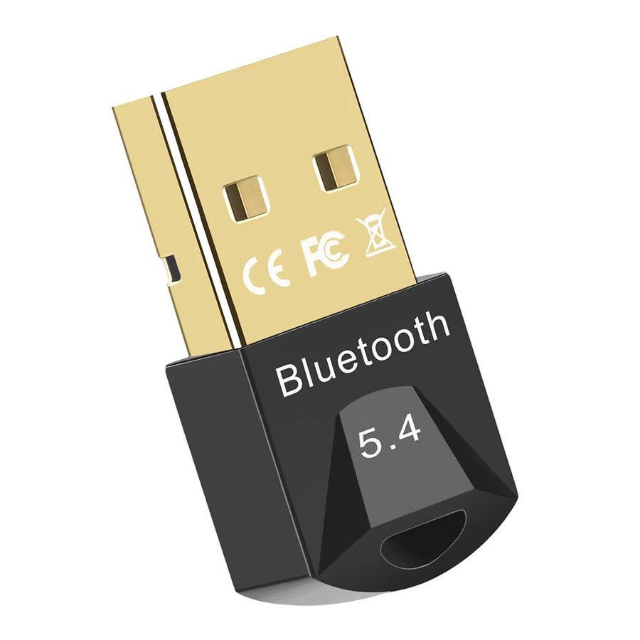 Kebidumei Bluetooth 5.4 USB Adapter in Schwarz für PC und Laptop als Dongle-Empfänger für Lautsprecher, Maus, Tastatur und Audio-Geräte - Bild 6
