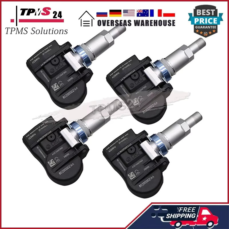 4er-Set GANGLE TPMS Reifendrucksensor 433MHz Schwarz für Chery Arrizo, Tiggo und Fulwin Modelle - Bild 2