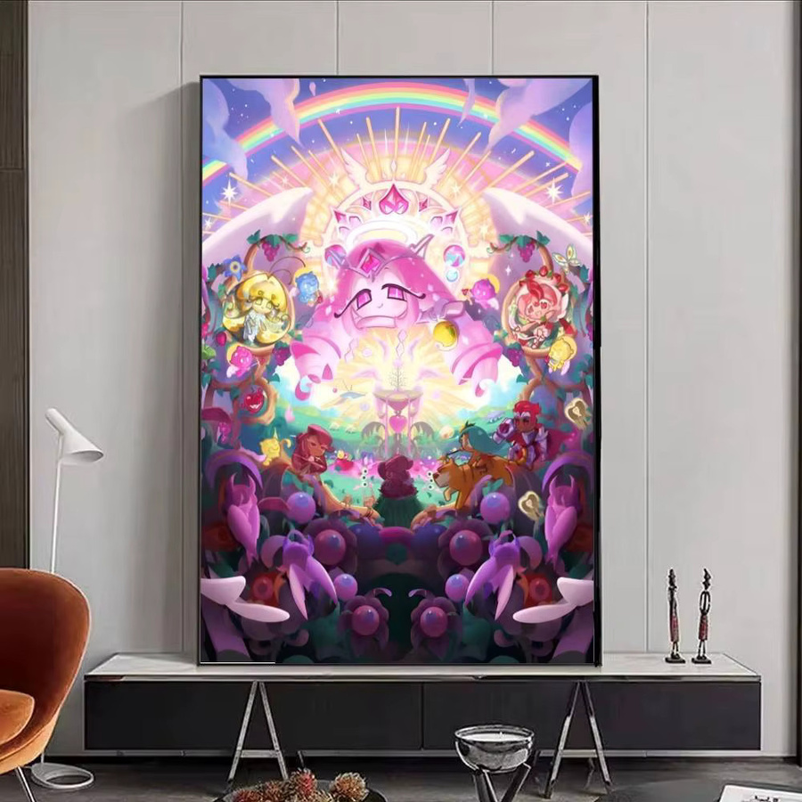 Selbstklebender Anime Cartoon-Poster E-Eternal Sugar Cookie aus Bilibili, Mehrfarbig, Rechteckig - Bild 5