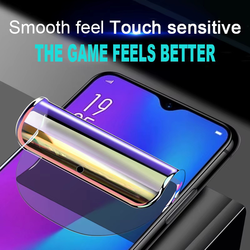 FindX9 Ultra Matte Hydrogel-Schutzfolie mit Sichtschutz für OPPO Find X9 Pro, Find X9s Pro und Find X9+ in Blau/Transparent - Bild 5