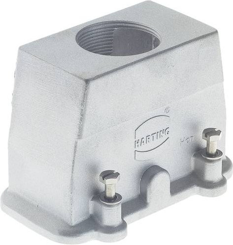 HARTING Tüllengehäuse 09 62 010 0441 in Silber aus Aluminium - Bild 1