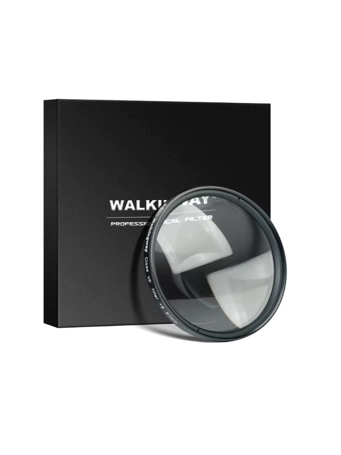 WalkingWay Makro-Nahaufnahmefilter Set für Kameraobjektive in Schwarz mit +2 +4 +8 +10x Zoom für detailreiche Aufnahmen von Schmuck und Pflanzen - Bild 6