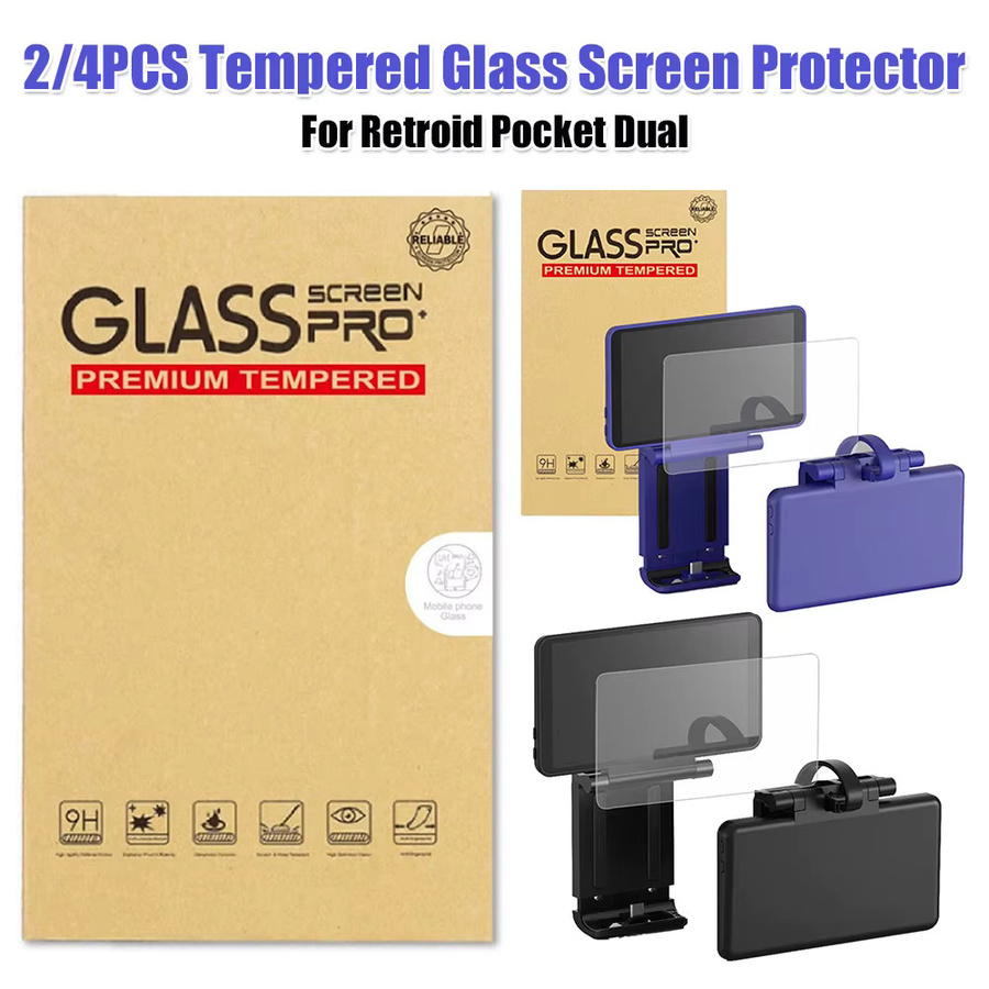 LAIMANEI Schutzfolie für Retroid Pocket Dual, transparent, kratzfest und gegen Fingerabdrücke - Bild 2