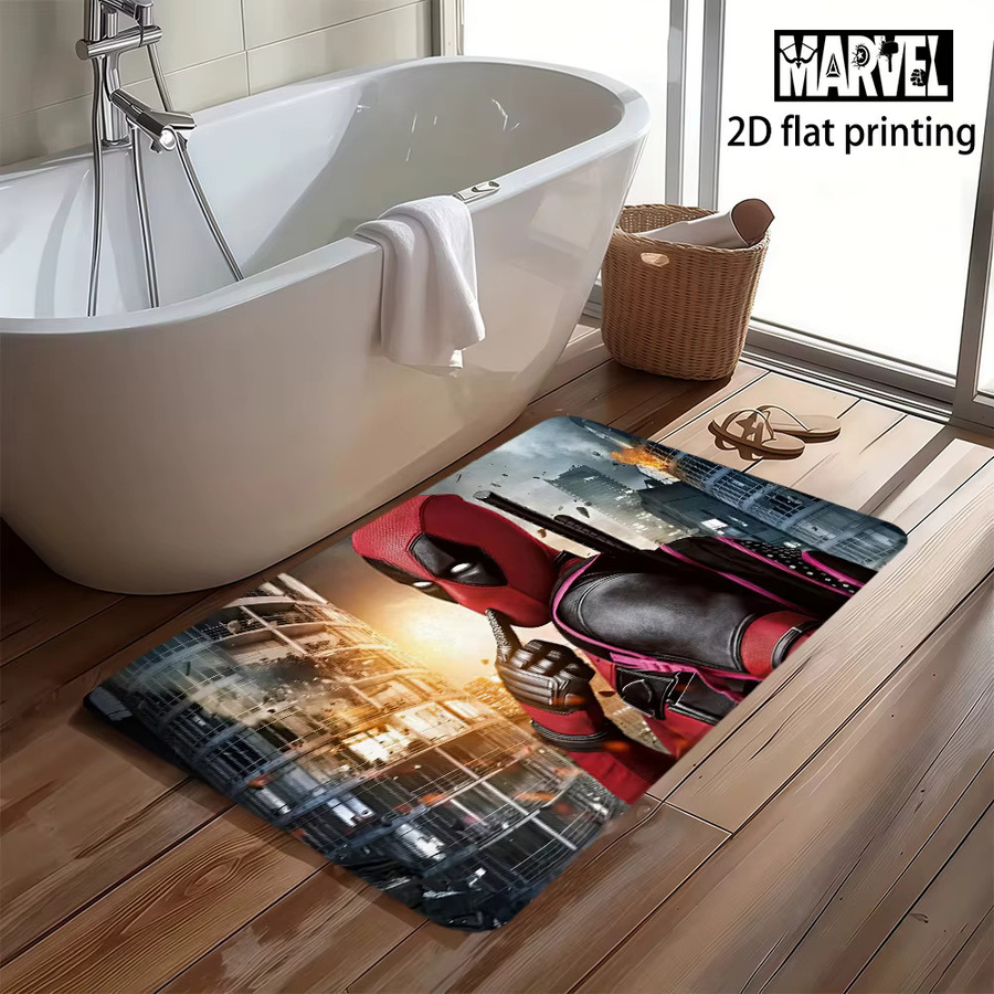 Beast Kingdom Marvel Deadpool Fußmatte, mehrfarbig, B/T: 60 x 60 cm - Bild 5