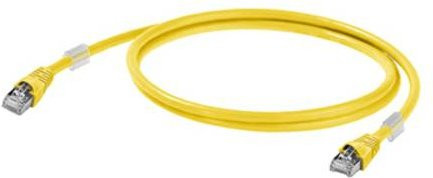 Weidmüller RJ45 Patchkabel CAT 6a S/FTP Ethernet LAN Gelb 3,00 m - Bild 1
