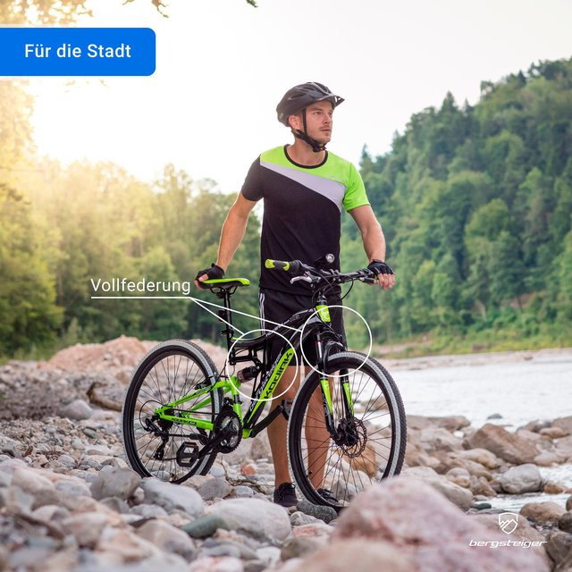 Bergsteiger Mountainbike Kodiak, 24 Zoll - Bild 1