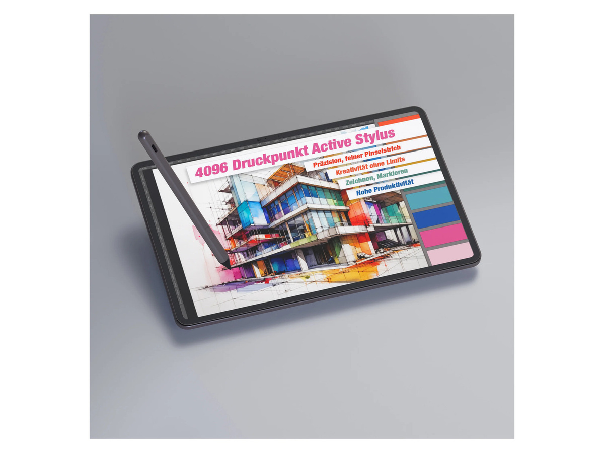 VALE V12X LTE Tablet Grau mit 12,6 Zoll Display, 128 GB Speicher, 8 GB RAM, Android und 4G/LTE Unterstützung - Bild 2