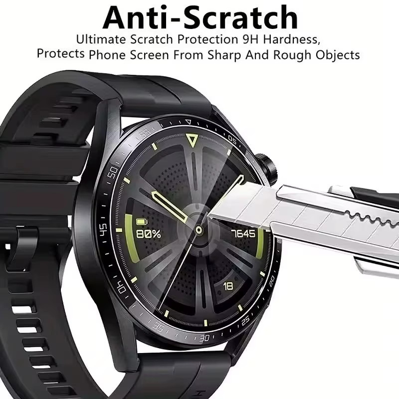Displayschutzglas Huawei Watch GT5 Pro, 46 mm, 42 mm, 41 mm, Uhrenzubehör - Bild 1
