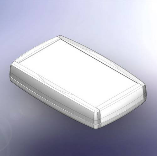 TEKO TN13.30 Universal-Gehäuse aus ABS und TPU in Weiß und Lichtgrau, B/T/H: 155 x 96 x 30,6 mm - Bild 1