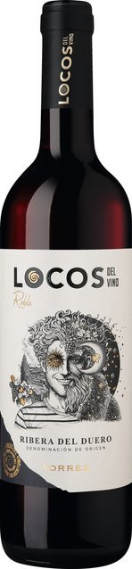Locos del Vino Roble, Ribera del Duero, Tempranillo, trocken, 2025, Rotwein, 0,75 l - Bild 1