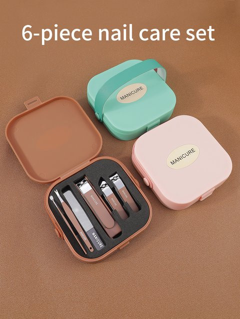 RANCAI Nagelknipser-Set, 6-teilig, Unisex - Bild 1