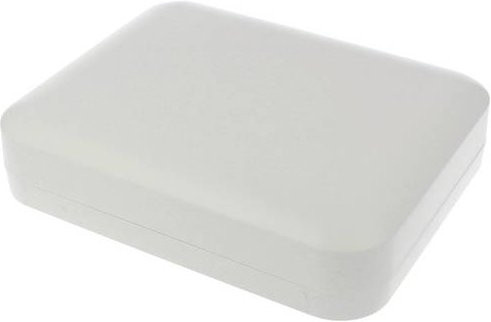 Hammond Electronics 1556GGY Universal-Gehäuse aus flammhemmendem ABS-Kunststoff in Grau, B/T/H: 20 x 16 x 4,5 cm - Bild 1