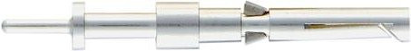 HARTING Leiterplattenkontakt 09150006293 aus Messing in Silber - Bild 1