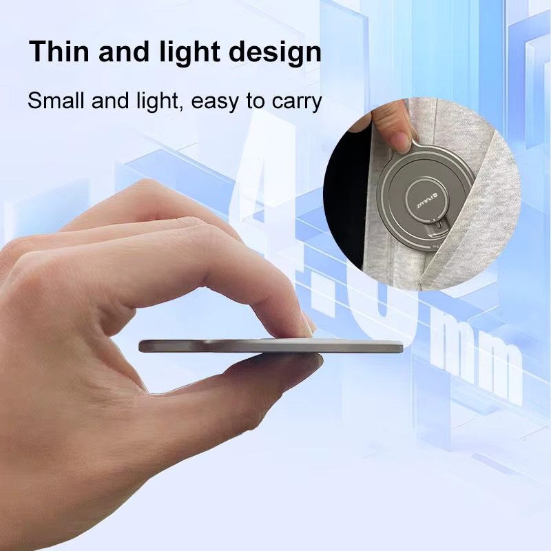 PULUZ Magnetischer Adapter aus Aluminiumlegierung als Handy-Magnethalterung für Insta360 Flow 2 Pro - Bild 2