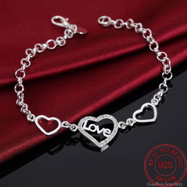 YIRAN Jewelry Armband, 925 Silber, Zirkonia, Damen - Bild 1