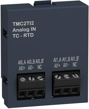 Schneider Electric TMC2TI2 Erweiterungsmodul in Grau - Bild 1
