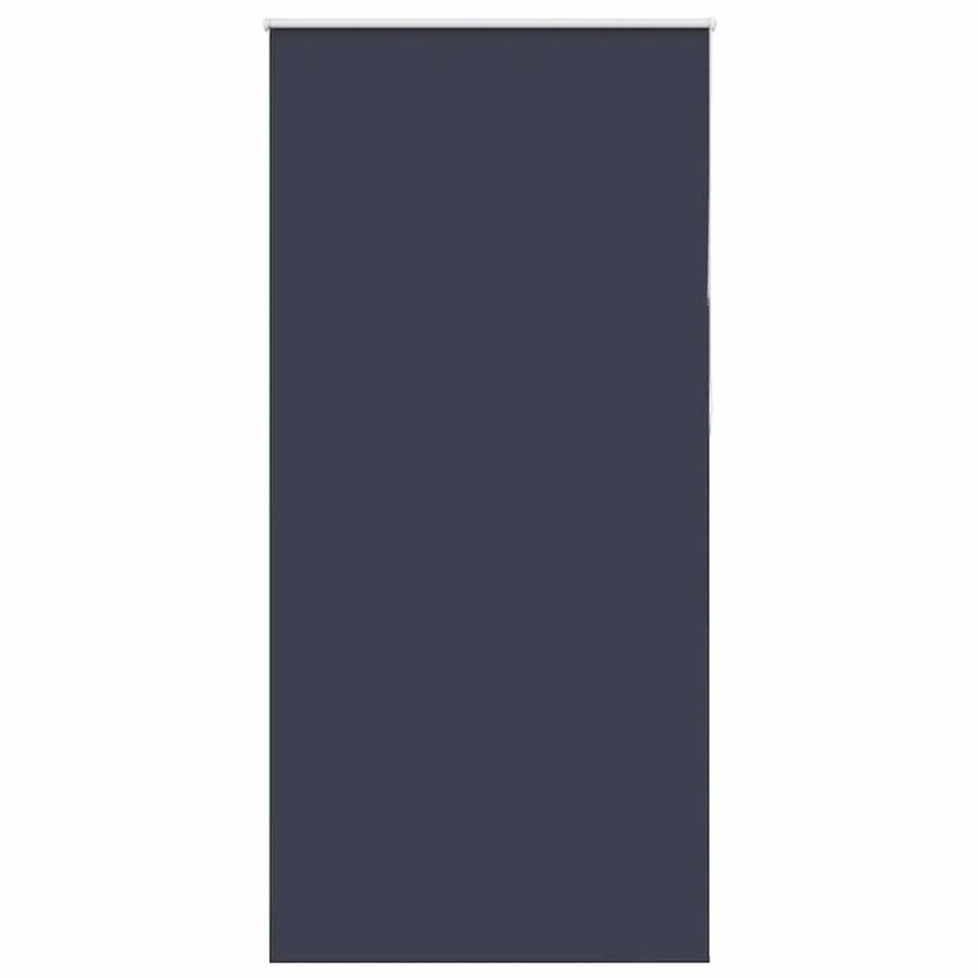 vidaXL Verdunkelungsrollo aus Polyester in Marineblau, B: 115 cm, H: 230 cm - Bild 2