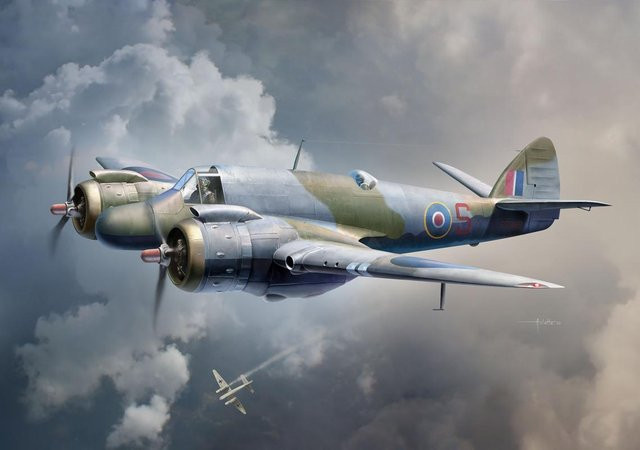 Revell Bristol Beaufighter Mk. VI, Modellbau, 1:48 - Bild 5