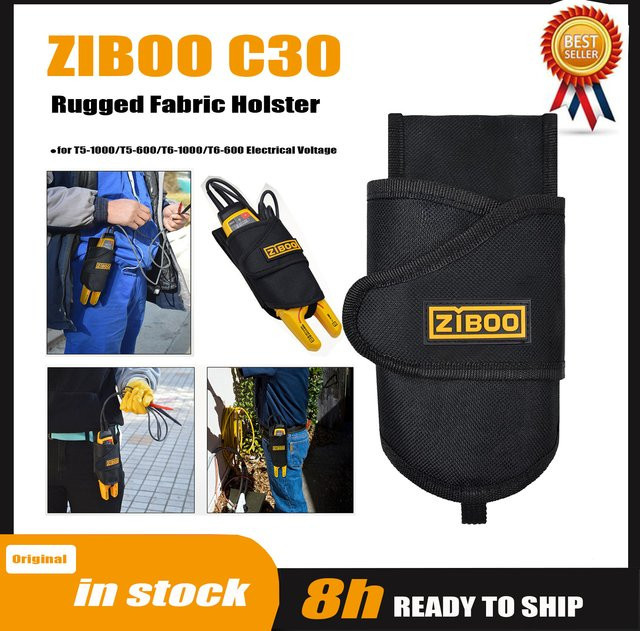 ZIBOO C30 Robustes Stoffholster in Schwarz, kompatibel mit T6-1000, T6-600, T5-H5-1AC und H-T6 - Bild 1