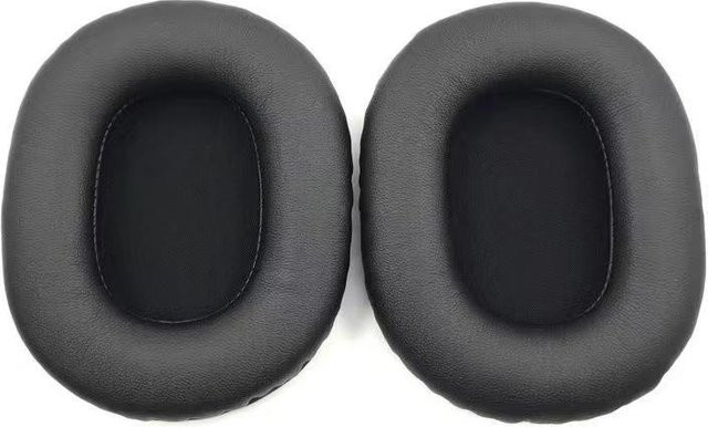 Sony Ohrpolster aus Leder in Schwarz für MDR-7506, MDR-V6 und MDR-900ST Kopfhörer - Bild 1