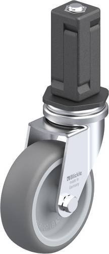 Blickle LRA-TPA 75G-EV04 Lenkrolle in Grau und Silber mit 75 mm Rad-Durchmesser und 75 kg Tragfähigkeit - Bild 1