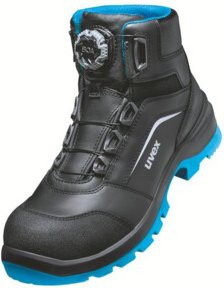 Uvex Stiefel 2 Xenova S3 Sicherheitsschuhe Schwarz Blau Größe 36 Weite 10 - Bild 1