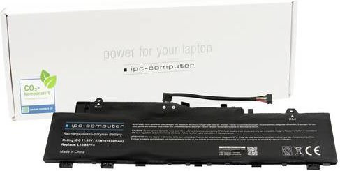 IPC-Computer Notebook-Akku L19M3PF4 in Schwarz, 11.55V, 4650 mAh - Bild 1