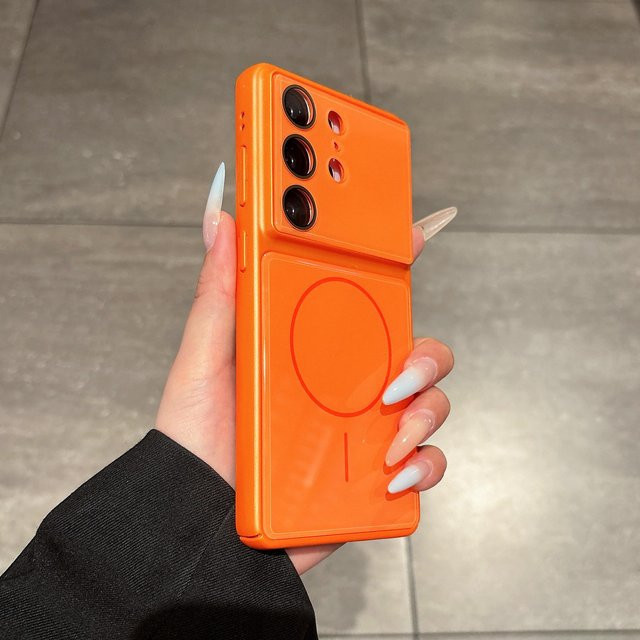 Stoßfeste Schutzhülle mit Kamerafolie für Samsung Galaxy S24, S23 FE und S24 FE in Mattes Case Design, Mehrfarbig - Bild 1