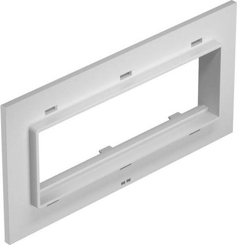 OBO Bettermann Abdeckplatte T8NL P105 7035 in Weiß - Bild 1