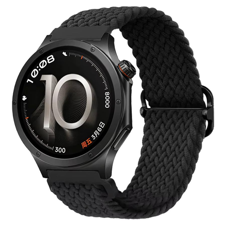 Uhrenarmband Sport-Nylon, Schwarz, Textil/NATO, 20mm 22mm - Bild 4