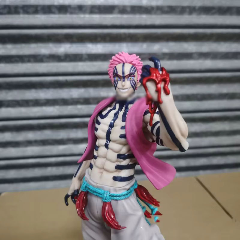 Bandai Anime Dämon Slayer Akaza Hakuji Figur aus PVC, mehrfarbig, Höhe: 28 cm - Bild 5