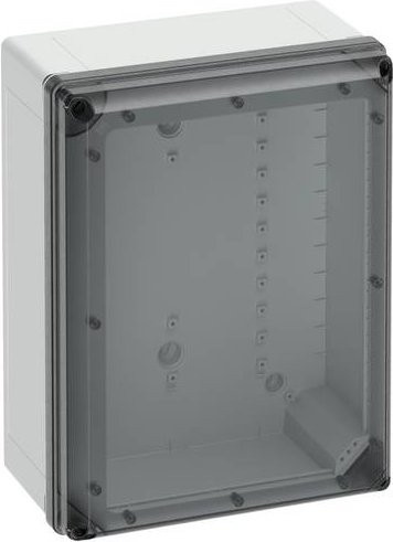 Spelsberg GEOS-L 3040-18-to Wand-Gehäuse aus Polycarbonat in Grau und Transparent, B/T/H: 40 x 30 x 18 cm - Bild 1
