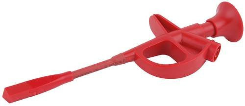 KS Tools Sicherheits-Abgreifklemme Steckanschluss 4mm Rot - Bild 1