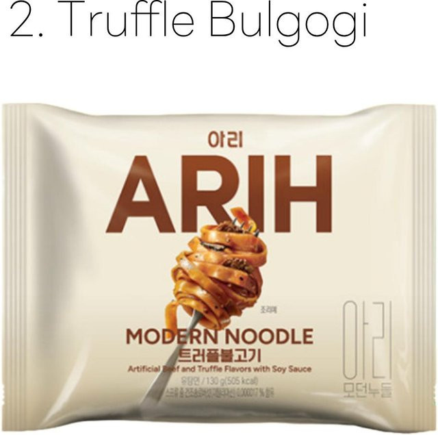Paldo ARIH Modern Nudel Ramen Truffle Bulgogi 130 g - Bild 1